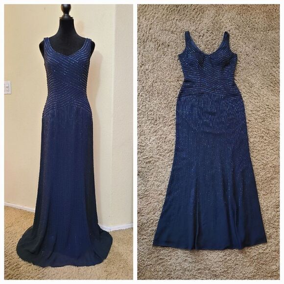 donna gray Dresses & Skirts - 🌟"Donna Gray" formal dress with sequins size 6